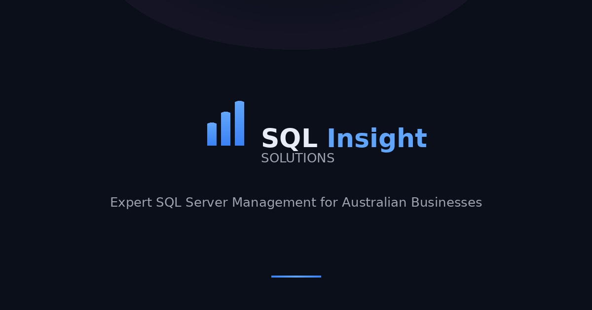 Database Managed Services Pricing | From $595/month | SQL Insight Solutions